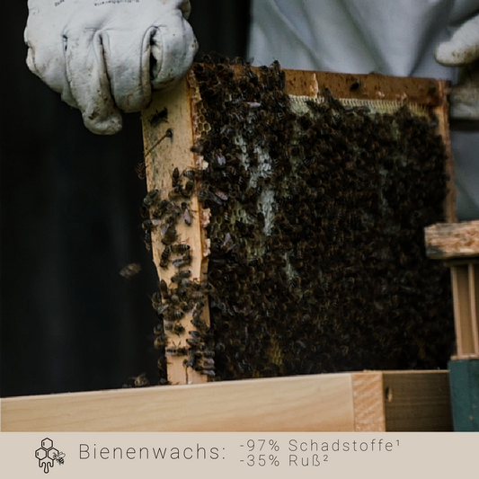 Kerze "Kaminfeuer" pur