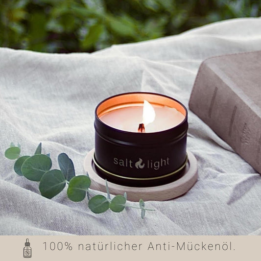 Kerze "Mück-Adé" mit Anti-Mückenaromaöl